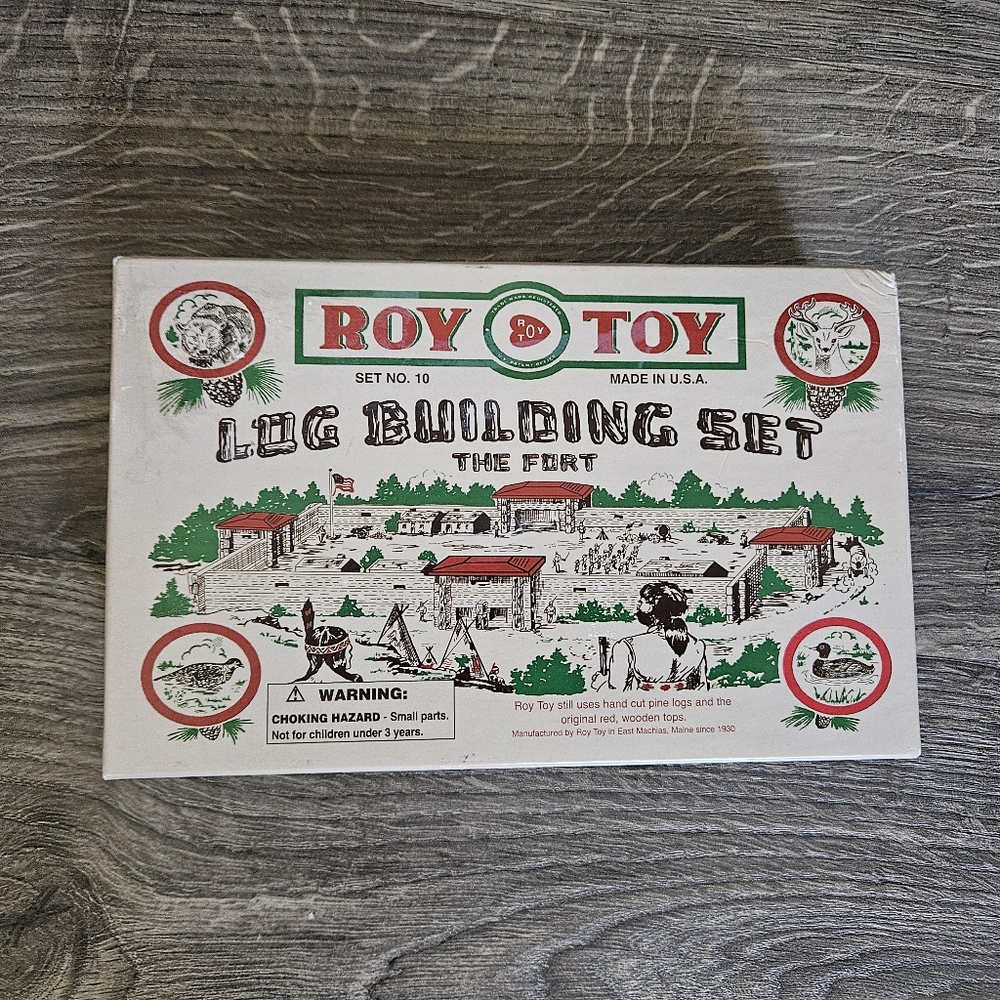 Sonating Soon- Roy Toy Wooden Building Set